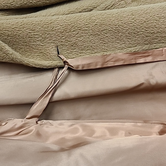 Irving Samuel Heavy Alpaca Wool Blend Winter Duster Long Belted Wrap Coat - Picture 4 of 13